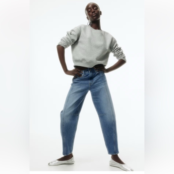 H&M Super Barrel Regular Jeans Size 6 - Picture 3 of 11